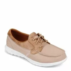 Women's Skechers Performance, GOwalk Lite Coral Boat Shoe - Wide Width