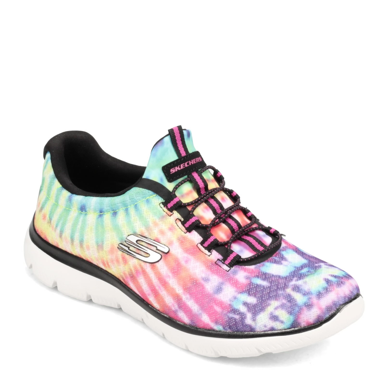 Women's Skechers, Summits - Looking Groovy Sneaker - Wide Width