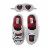 Women's Dearfoams, Lattes & Leggings Scuff Slipper