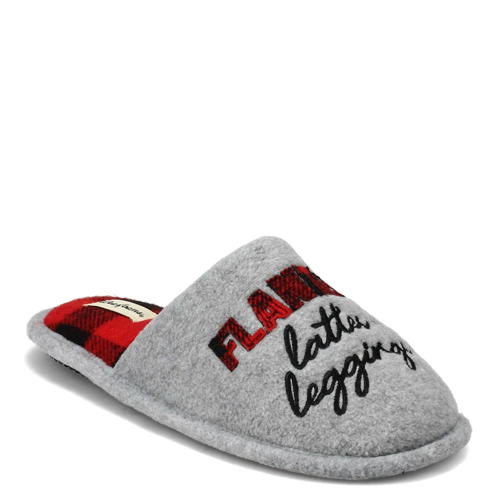 Women's Dearfoams, Lattes & Leggings Scuff Slipper - Image 2
