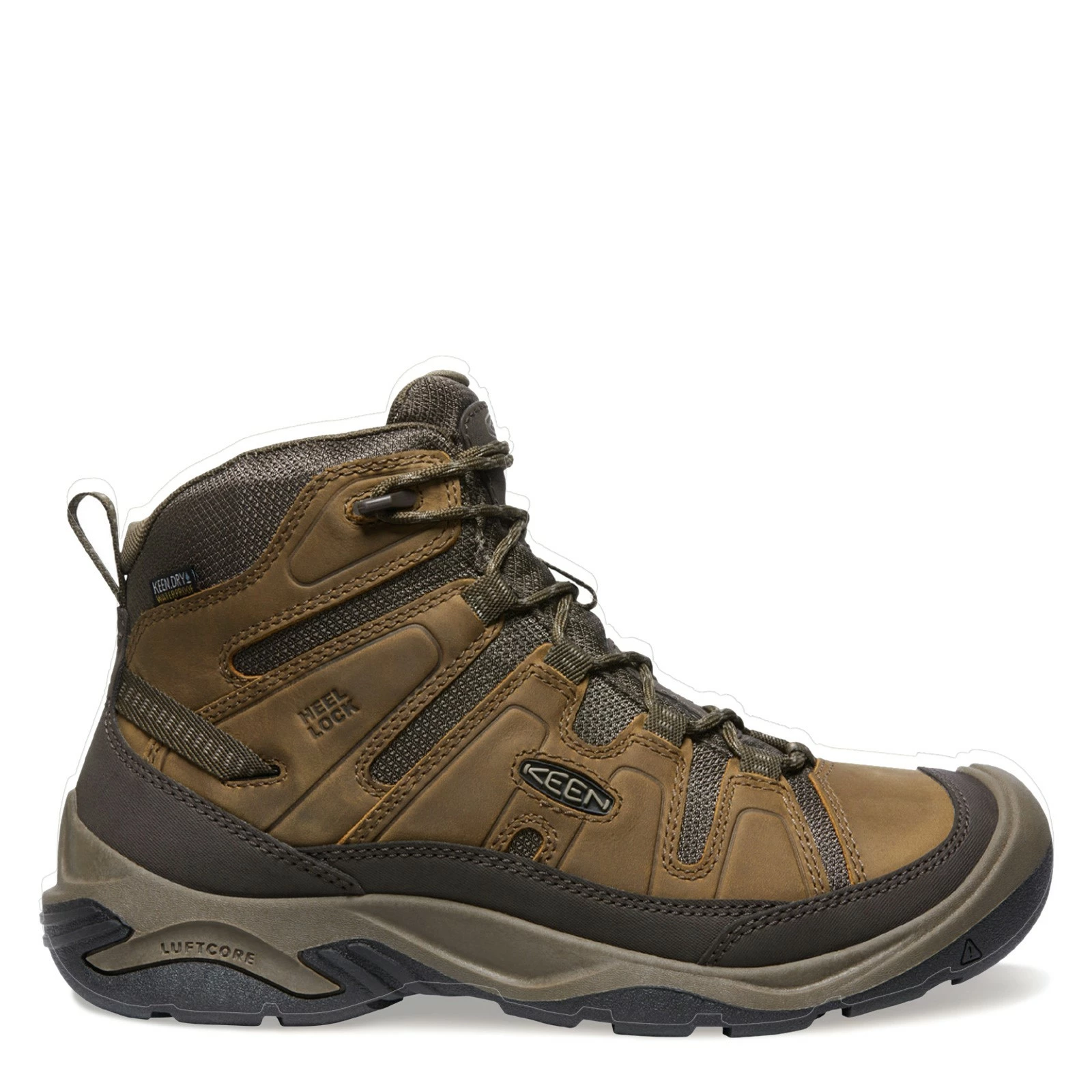 Men's Keen, Circadia Mid Waterproof Hiking Boot - Wide Width - Image 2