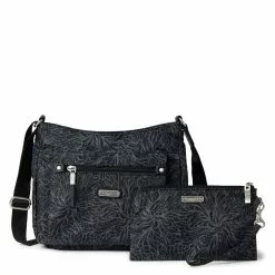 Baggallini Baggilini, Uptown Bagg With RFID Phone Wristlet