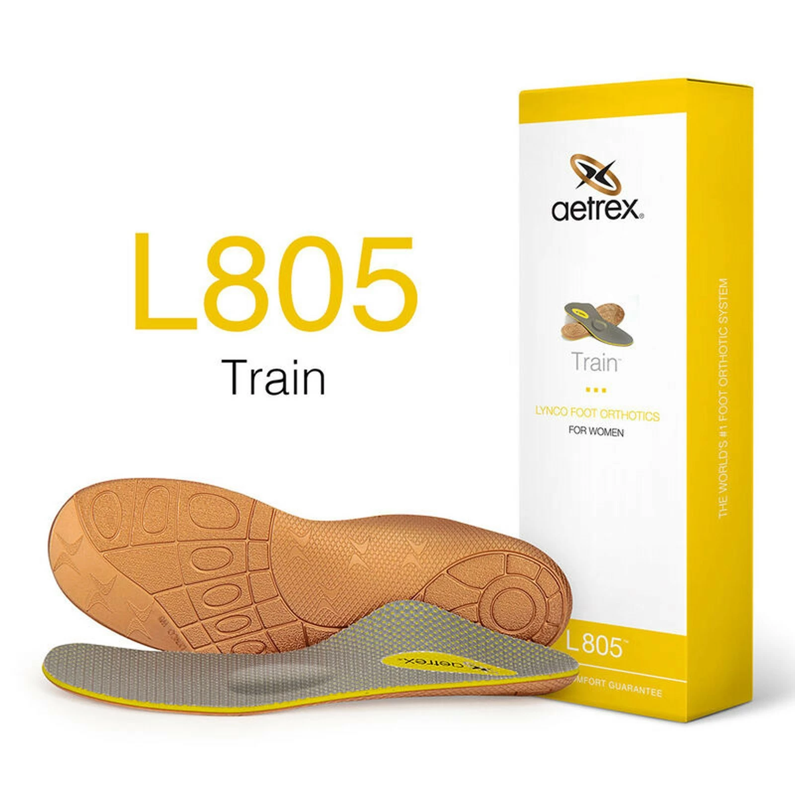 Women's Lynco By Aetrex, Train Orthotics With Metatarsal Support