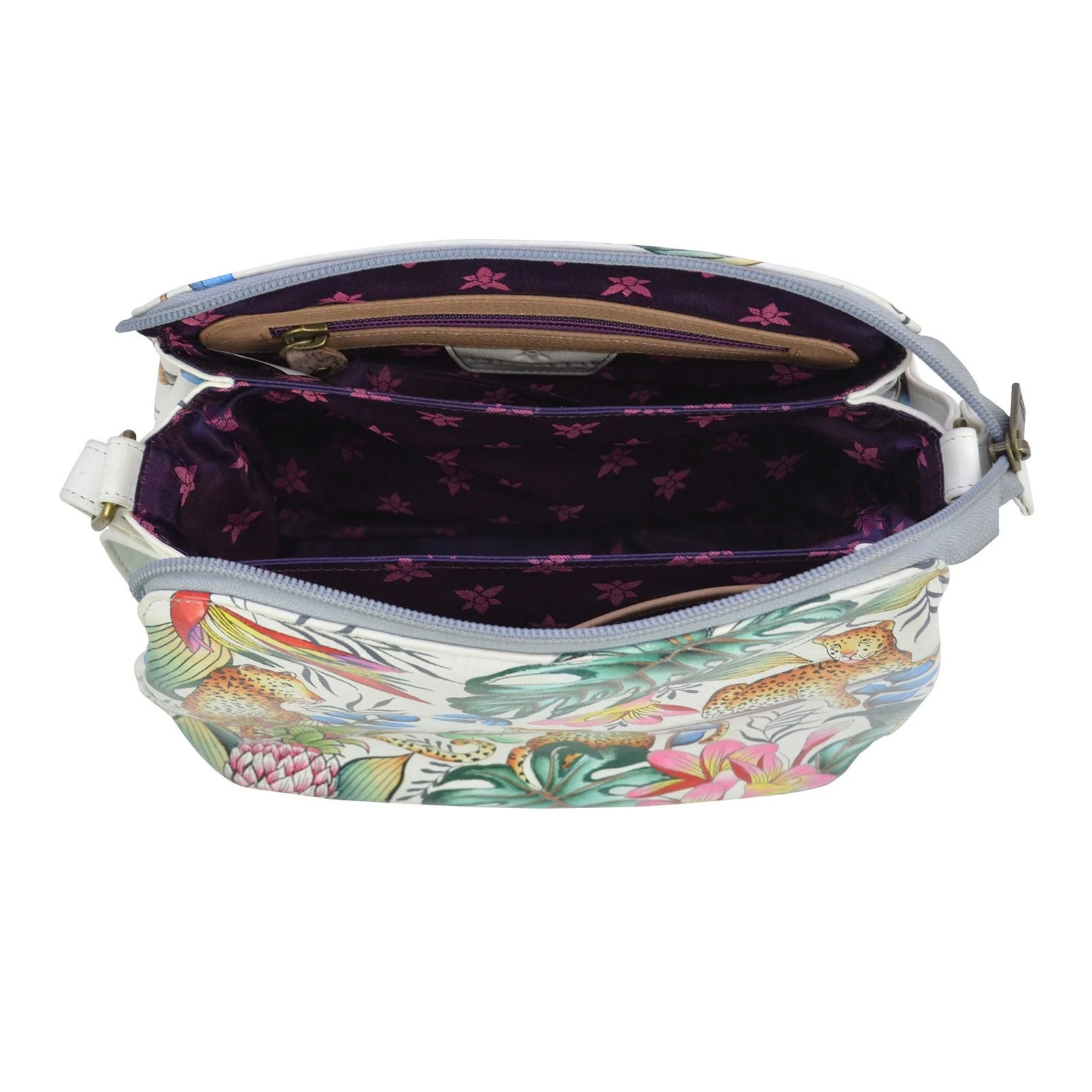 Women's Anuschka, Multi Compartment Medium Bag - Image 5