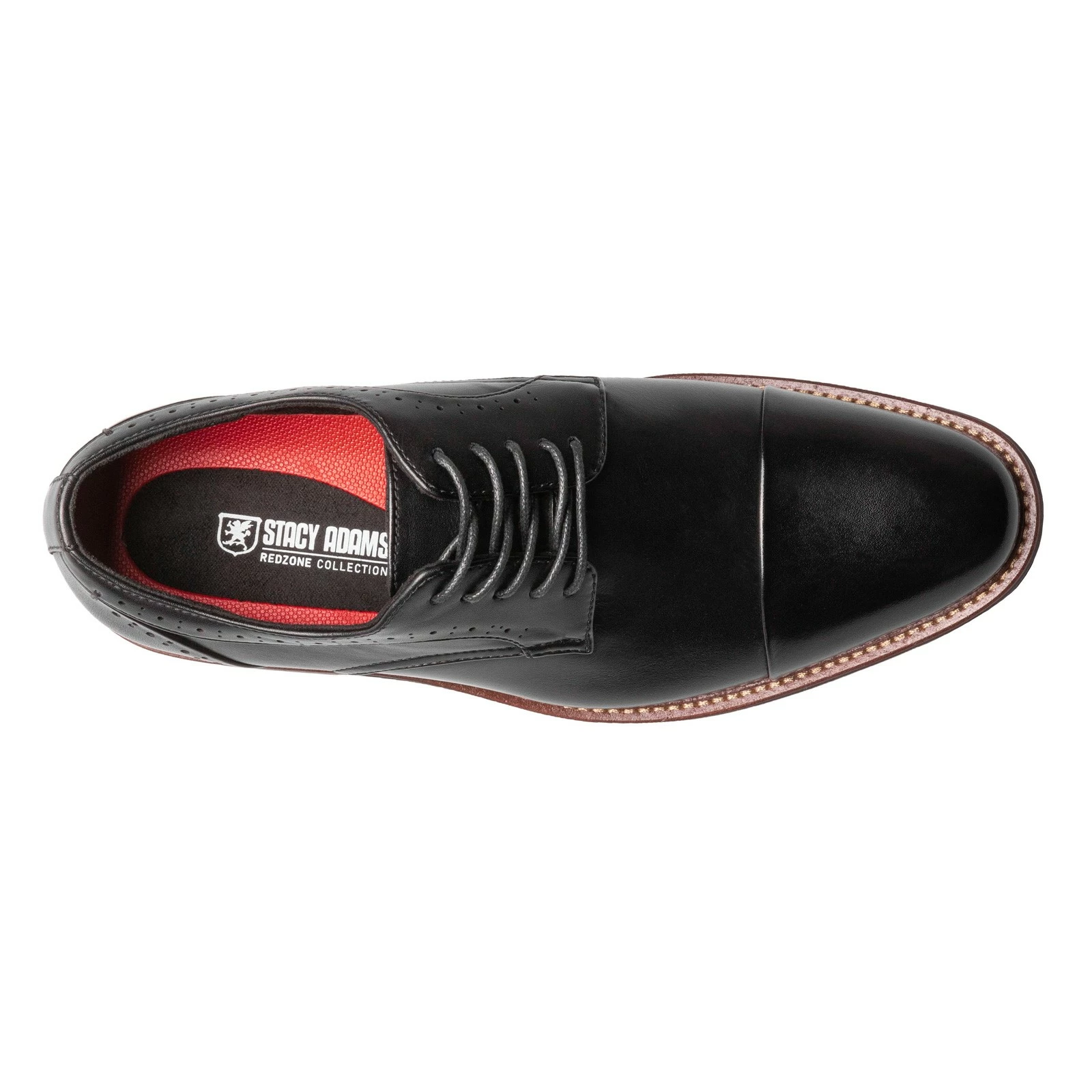 Men's Stacy Adams, Maddox Cap Toe Oxford - Image 7